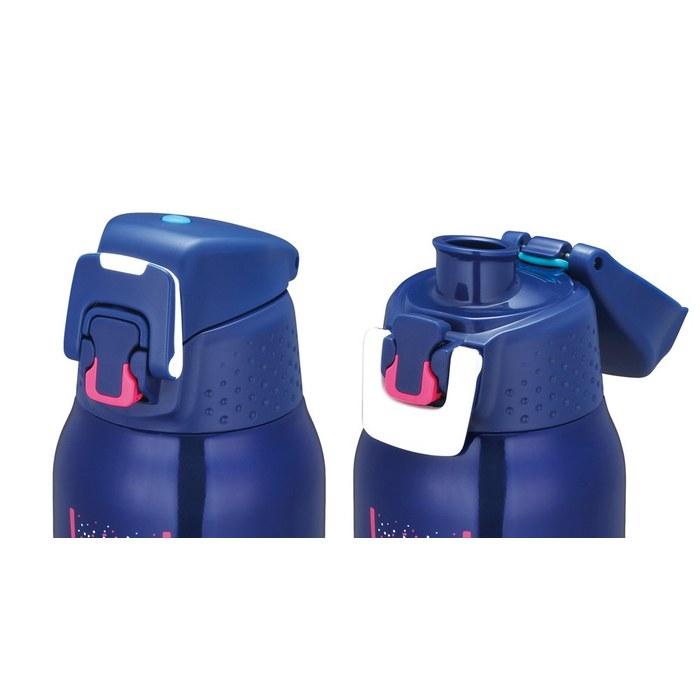 Thermos Vacuum Insulated Sports Bottle (One-Touch Open) 800ml Navy Pink FFZ-801F NV-P