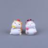 Cat Shpae Cat Ornament Desktop Decoration Cat Tabletop Ornament Cute Resin Cat Statue  Gifts