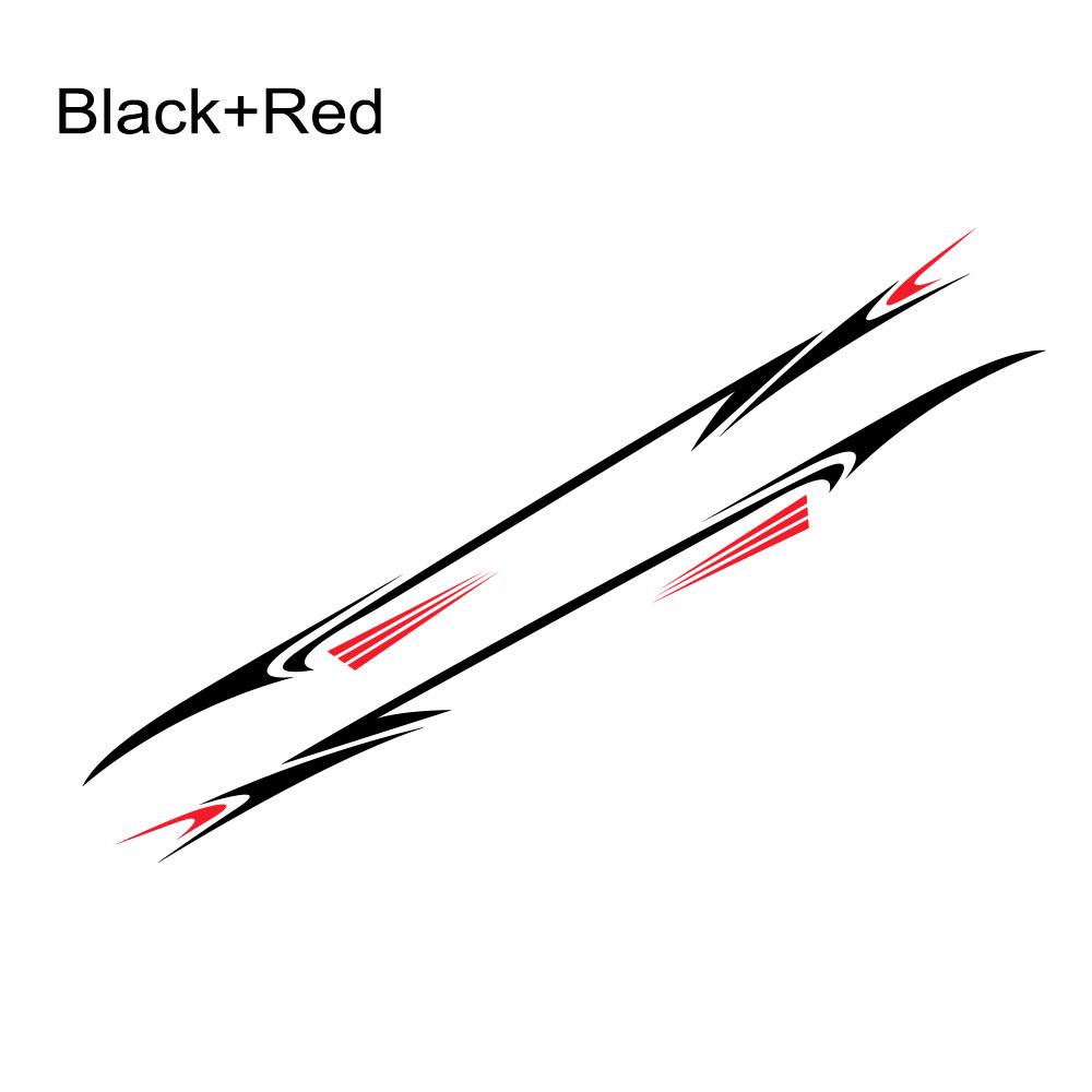 2 PCS Car Body Waistline Stickers Long Stripes Vinyl Decals Waterproof Personalized Car Styling Decoration Stickers Accessories