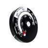 Magnetic Wood Stove Heater Thermometer Fireplace Fan Stove with Probe Household Sensitivity Barbecue Oven Kitchen Tool