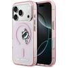 Karl Lagerfeld IML Peekaboo MagSafe Case for iPhone 17 Pro Pink