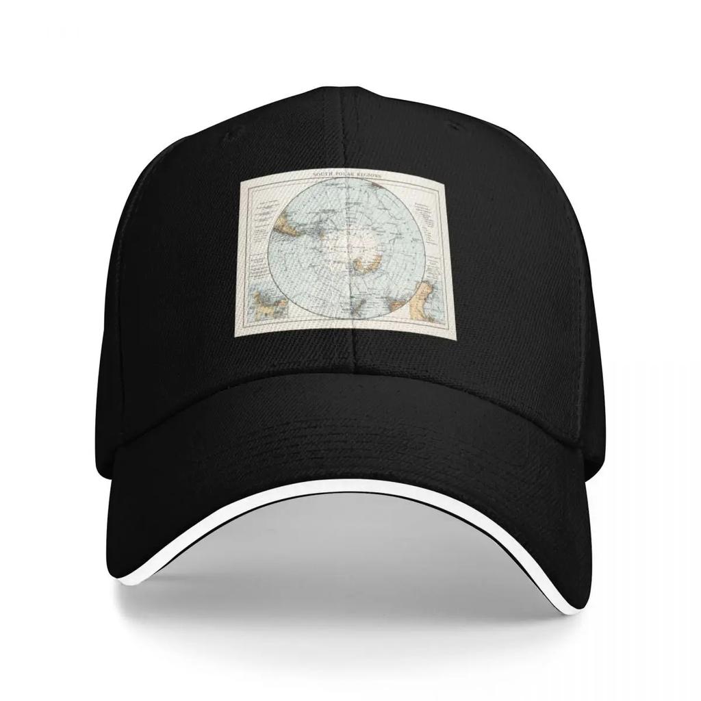 Vintage Map of Antarctica (1900) Baseball Cap hats on offer Sunhat Men's Hats Women's
