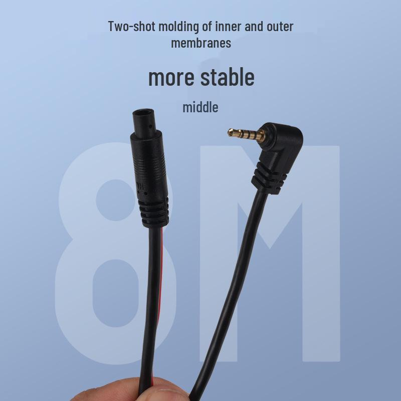 2.5mm Dash Cam Elbow Cable - 5-Pin Rear View Video Extension