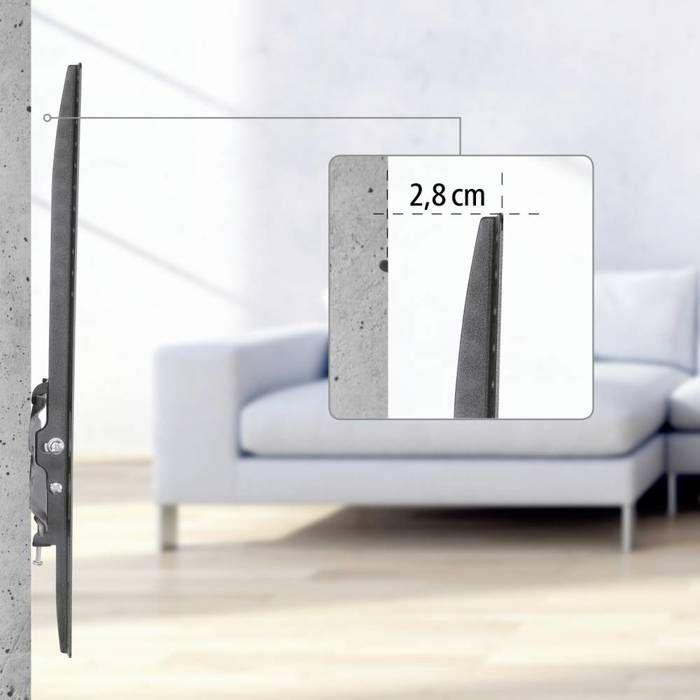 Hama 00220810 Nástěnný držák TV s integrovanou vodováhou 81,3 cm (32) - 165,1 cm (65)
