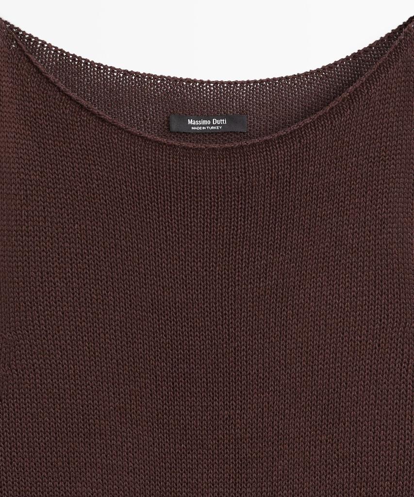 Masimodutti Fine Knit Halterneck Top