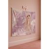VIKAMA Gentle Anime Angel Tapestry Dreamy Pink Cloud Wind Wall Tapestry Bedroom Makeup Desk Background and Cute Home Decor
