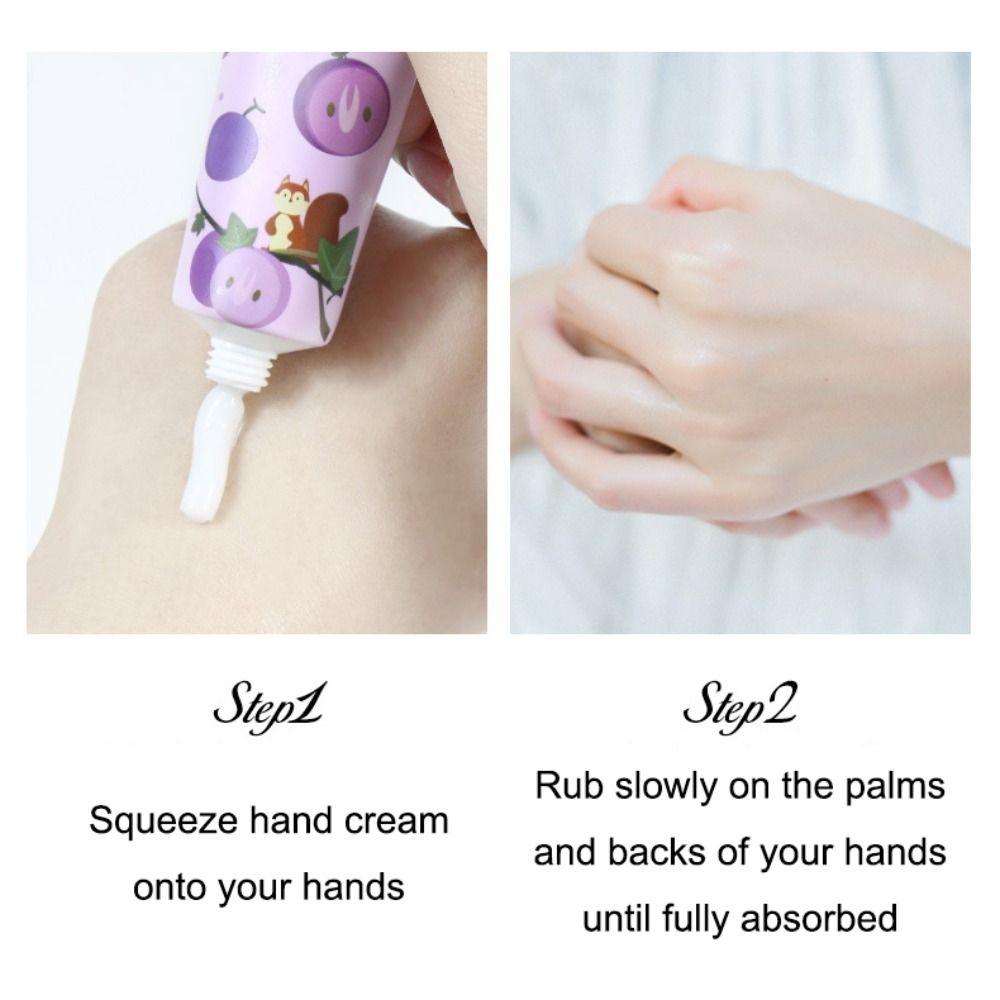 Fruit Plant Fragrance Hand Cream Anti Dry Hands Repair Hand Lotion Fast Absorbing Non Greasy Moisturizing Hand Care Cream
