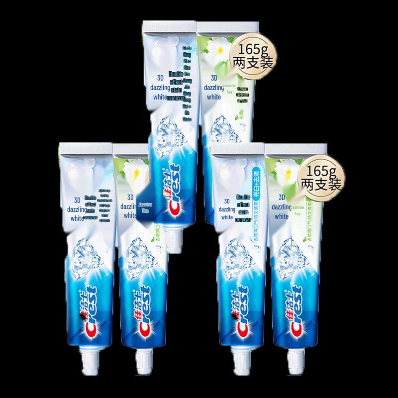 

Crest 3D White Dual Effect & Jasmine Tea Toothpaste (3-Pack)