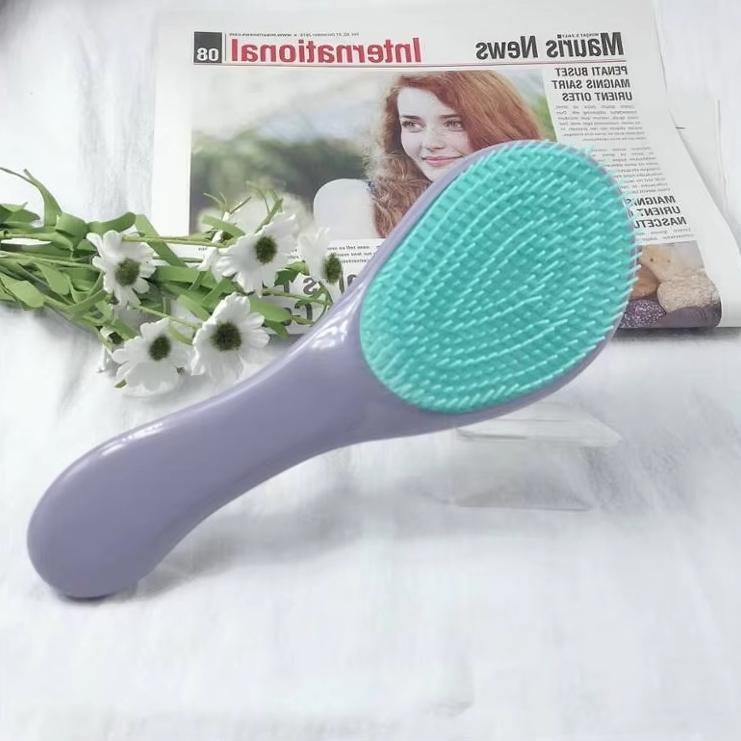 Ready to Ship Plastic Hair Styling Brush розовый