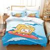 3D Cartoon Foxy Boxy Lanky-box Bettwäsche-Set Bettbezug Schlafzimmer Deckenbezüge Einzelbett Twin King-Size Steppdeckenbezug Zuhause 2/3-teiliges Werkzeug