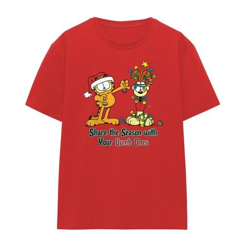 Garfield Womens/Ladies Share The Season T-Shirt