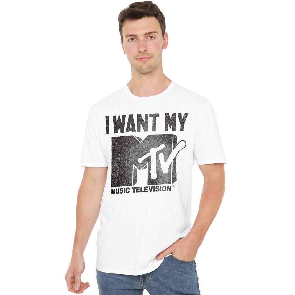 MTV I Want It T-Shirt S-2XL White XXXL