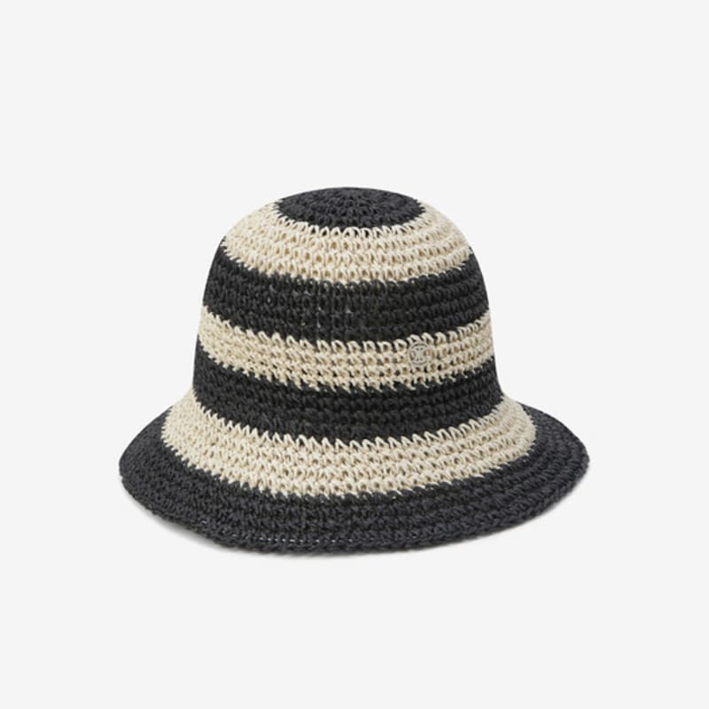

CC collect striped color bucket hat BK_C252PHF012 Black_BK1_FREE_99