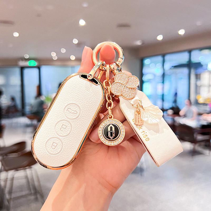 Applicable To Q Jie Key Set Huawei AITO Q Jie M7 M5 Bag M9 Car High-end M8 Shell Buckle for Men and Women