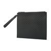 Gucci Double G Series Monogram Embossed Leather Clutch Men Clutch Black 544477-BMJ1N-1000
