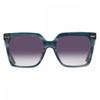 Smoke Gradient Square Ladies Sunglasses Ck22534s 431 55 Multi