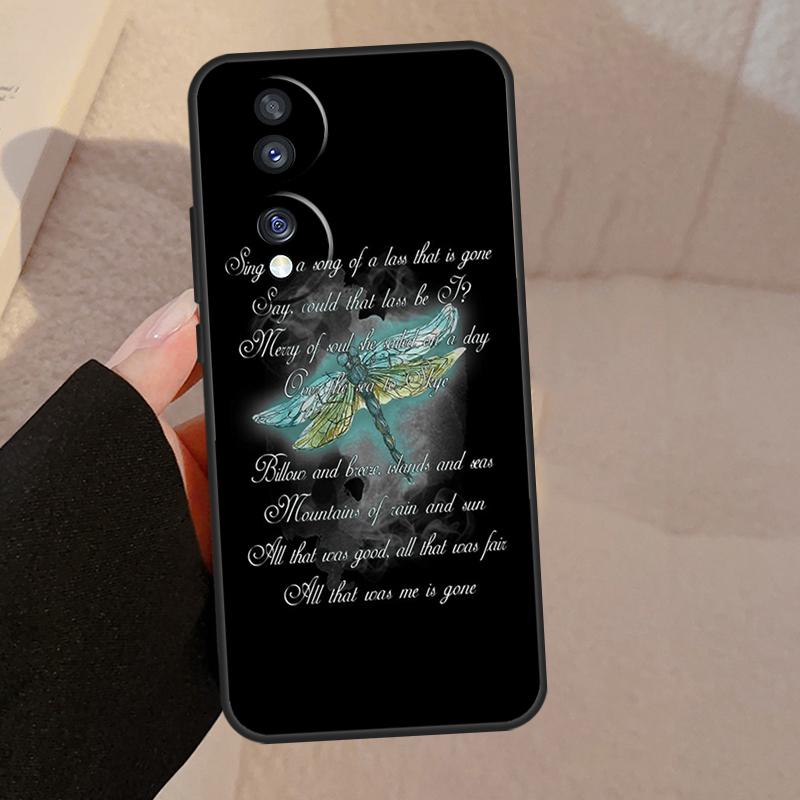 

Outlander Sassenach Dragonfly For Honor Magic 7 Lite 6 5 V5 Case For Honor 400 200 Pro 90 70 50 X8a X8b X9a X9b X9c Cover Honor 70 Lite