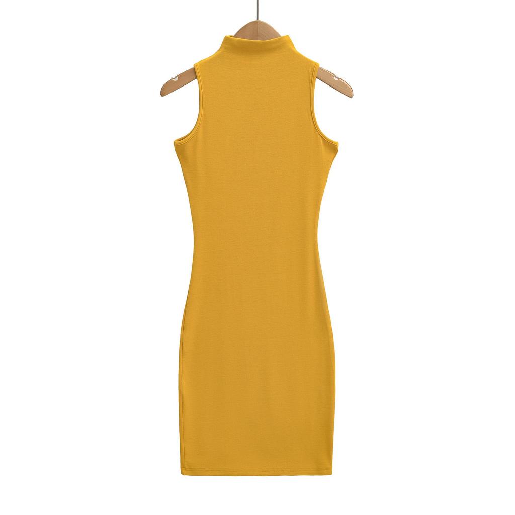 Spring 2026 Women's Spicy High-Waisted Sleeveless Bodycon Dress & V-Neck Cardigan Two-Piece Set