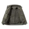 Men's Lapel Jacket, Thickened Warm Coat, Casual Top, Trendy Brand, Lamb Wool Men's Clothing