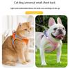 1Pc Cat Dog Harness Vest Chest Rope Set Reflective Breathable Adjustable Outdoor Walking Pet Harness for Small Medium Dogs