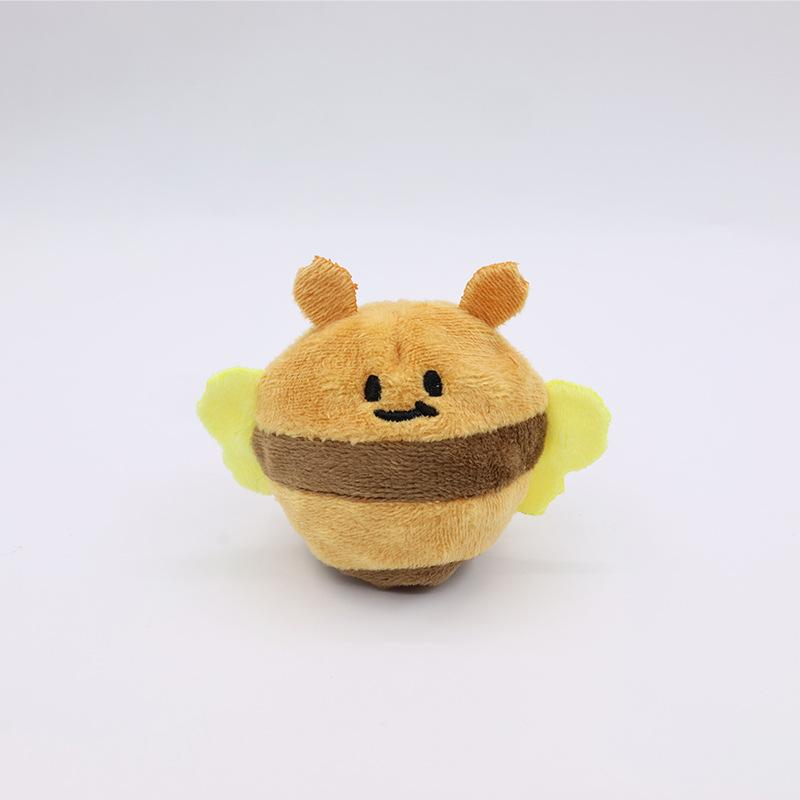 Pet Mini Elastic Ball Pet Sound Toy Self-Entertainment Fun Toy for Relaxation, Chewing, Durability, Biting, Interactive Cartoon