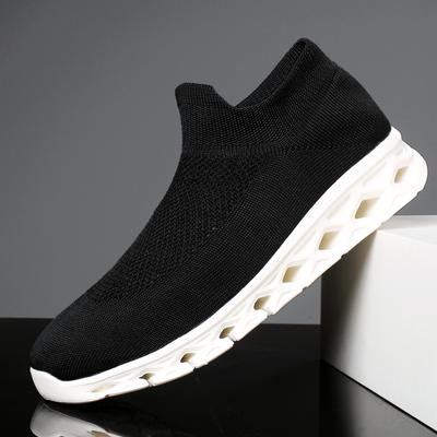 Fashion New Men Vulcanized Shoes High Quality Men Sneakers Slip On Flats Shoes Men Loafers Walking Outdoor Casual Shoes Plus Size 46