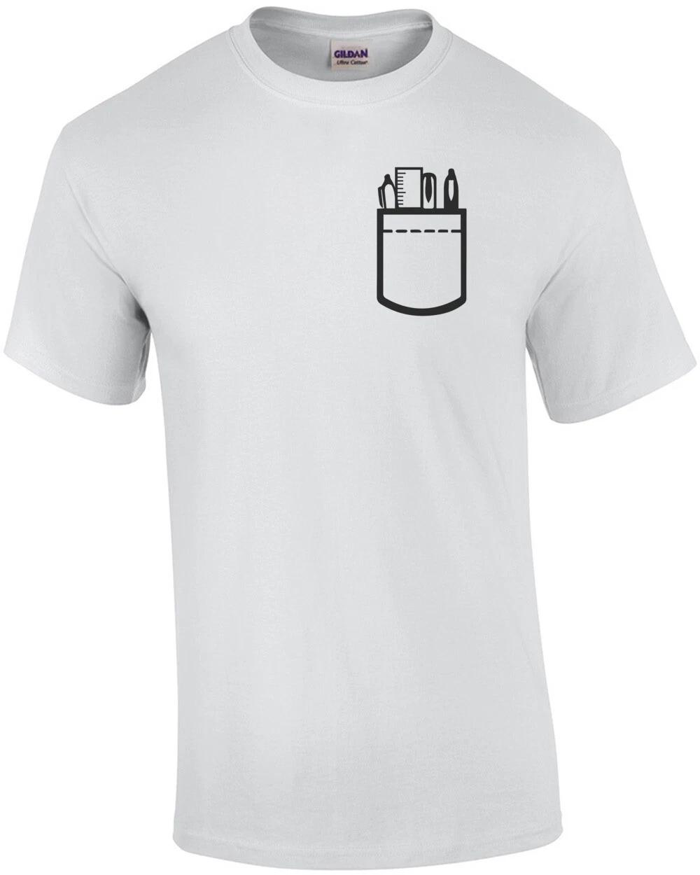 

Pocket Protector Nerd T-Shirt 4XL
