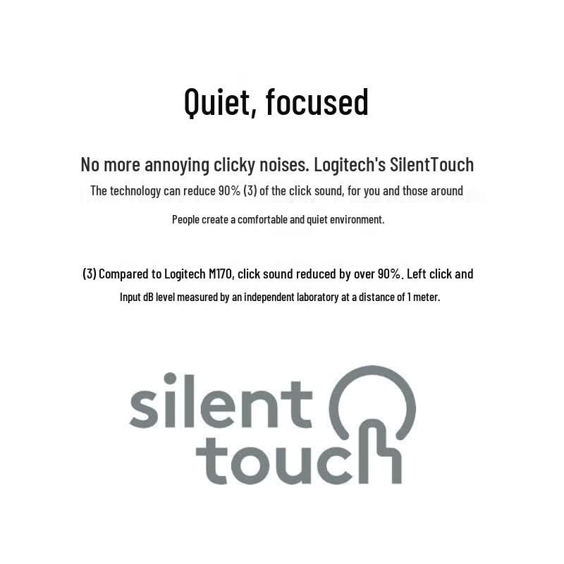 Logitech M750M Silent Multi-Device Wireless Mouse
