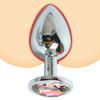 Metal Anal Plug Stainless Steel Butt Plug With Jewelry Colorful Crystal Anus Plug Anal Bead Adults Sex Toys for Women Adult Game