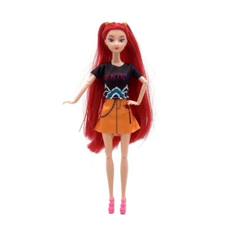 Neu_% 30cm Kpop Devil Hunters Girlgroup@ Actionfiguren Rumi Zoey Mira Charakter 11in Bjd Gelenkpuppe Mode Spielzeug Fanclub Geschenk