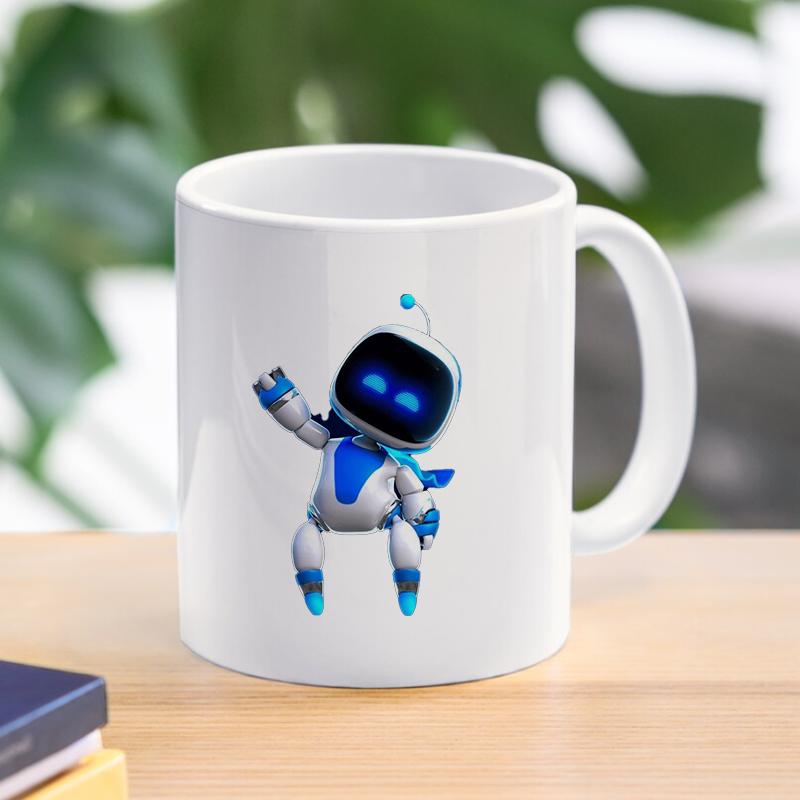 

Игровая чашка Astro Bot, мультяшная кофейная кружка с изображением астронавта, креативный дизайн, керамическая чашка для воды и молока, подарок для друзей, девочек и мальчиков, для детей, 11 унций 2