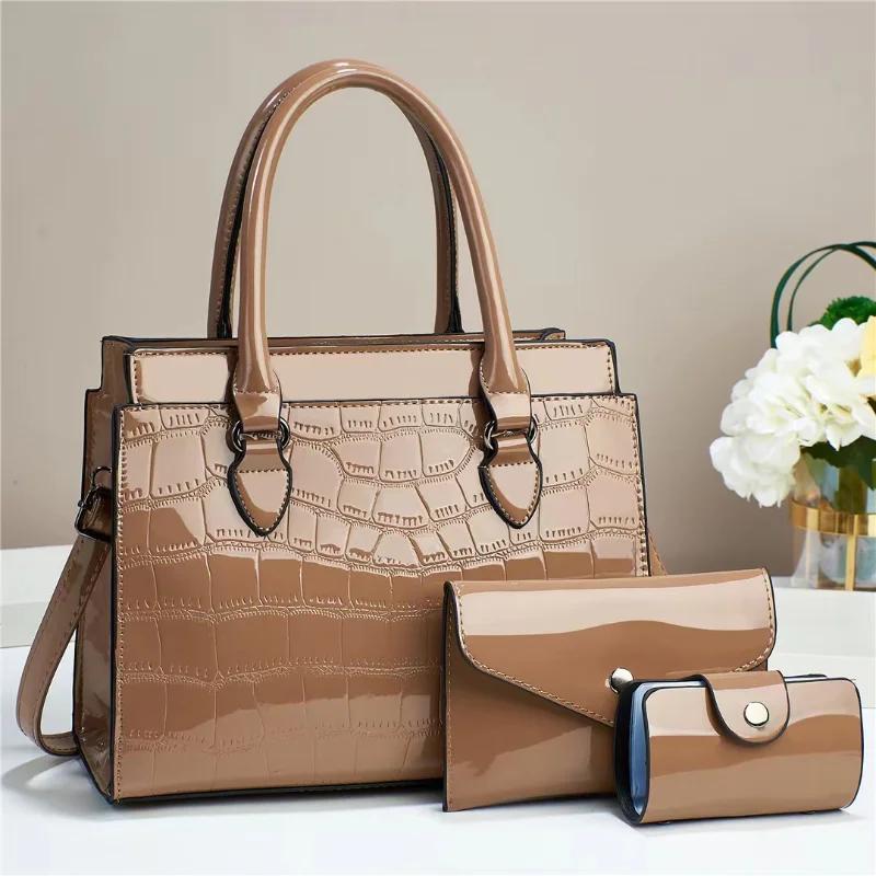 Luxury Brand Designer Women'S Handbag High-Quality Crocodile Pattern Shoulder Bag Fashionable New Versatile Crossbody Bag Women