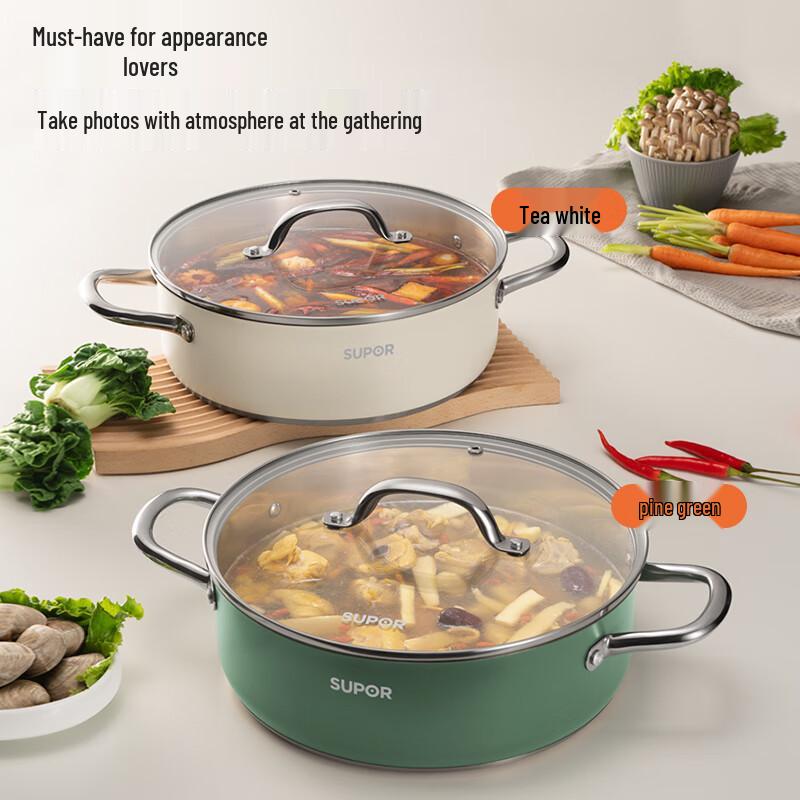 SUPOR 304 Stainless Steel Hotpot Soup Pot