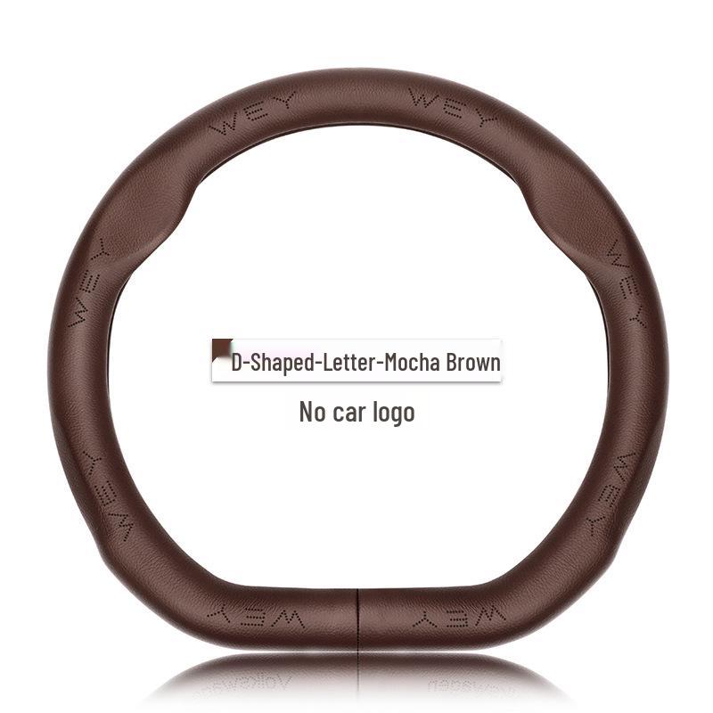 Genuine Leather Steering Wheel Cover for Great Wall WEY Mocha, VV6, VV5, VV7GT, Macchiato, Latte