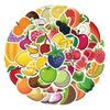 60 Fruit Fruit Doodle Decals Decorative Notebook Suitcase Cartoon Decals Premium Durable Quality Useful Practical