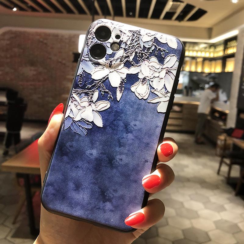 3D Relief Phone Case For Tecno Camon 19 Camon19 Pro Neo Case Floral Silicon Cover For Tecno Camon 19 Neo Case 2022 Fundas Coque