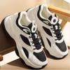 Anta Durable Breathable Low-Top Casual Shoes Women's Black White Sneakers 122418885-2