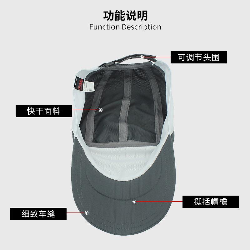 Light and Fast-drying Cap, Extended Brim, Outdoor Baseball Cap, Travel Supplies, Summer Sunshade, Sun Hat, Sun Protection Cap.