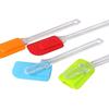 Spatule din silicon, Set de ustensile pentru spatula de bucatarie, Ustensile de bucatarie din silicon antiaderente rezistente la caldura, inclusiv lingura din silicon (4 culori)