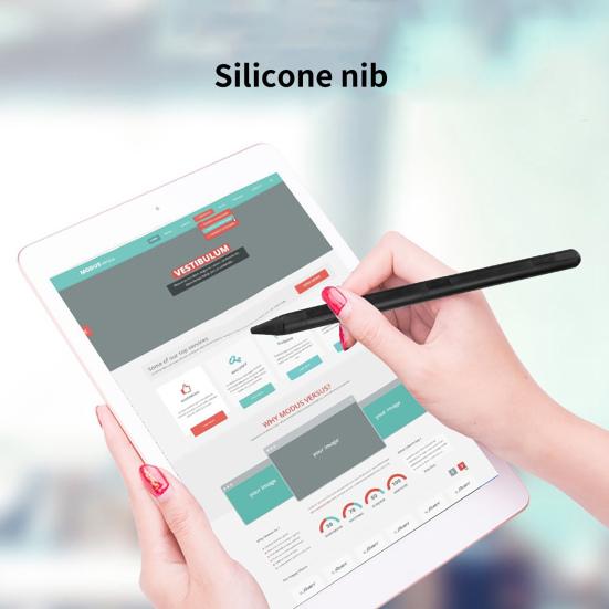 Tablet Pen High Sensitivity Non-scratching Fine Tip Capacitive Touch Screen Stylus Ball Pen for iPad