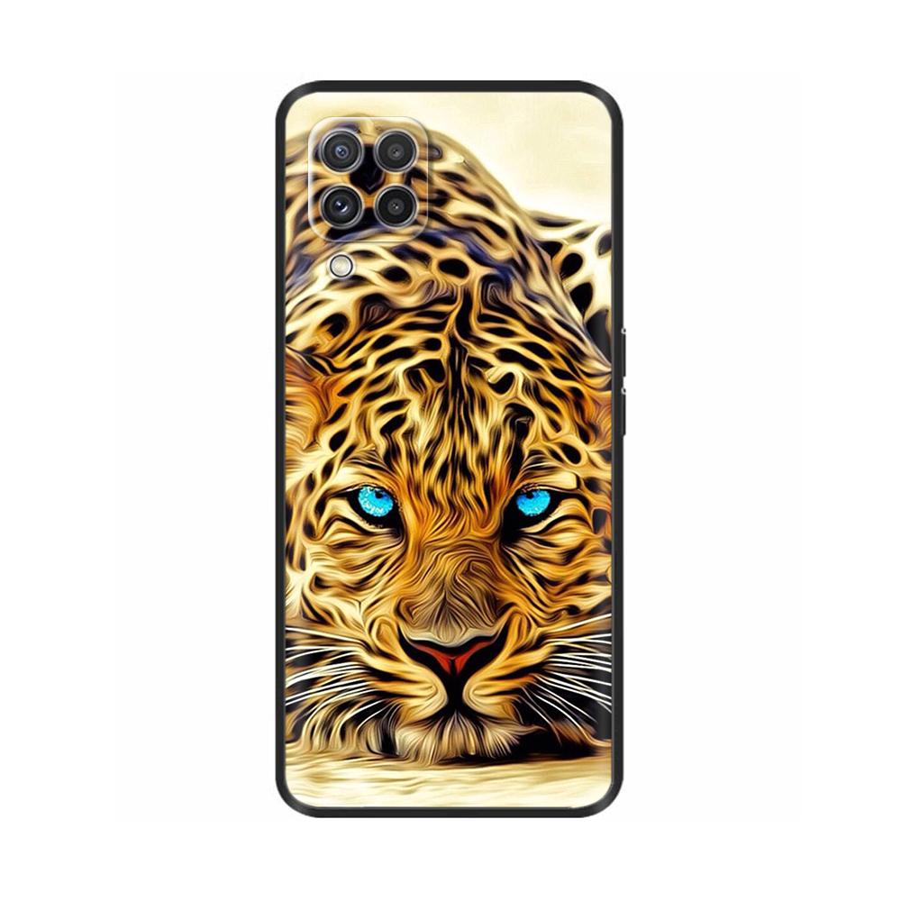 Per Samsung Galaxy A12 Custodia Verniciata Morbido Silicone Liquido Protezione Fotocamera Copri Telefono Per Samsung M12 F12 A 12 Galaxy M12 Fundas