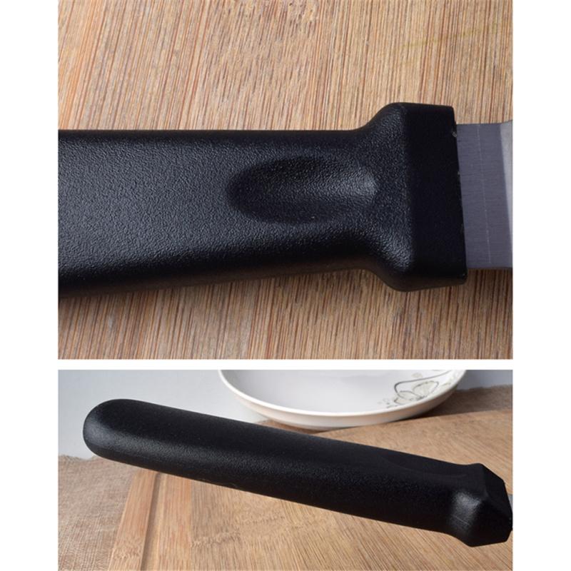 Edelstahl-Spatel Holzgriff Pfannenwender Steak Bratspatel Küchenwerkzeuge Werkzeuge