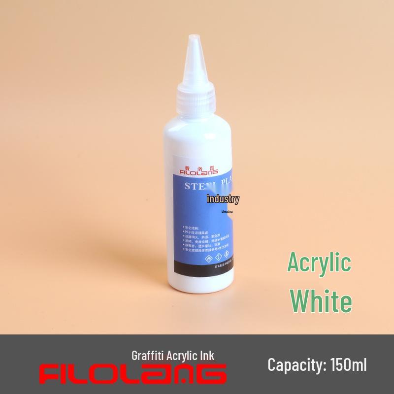 Feiluo Lang 12mm Water Erasable Acrylic Graffiti Marker Pen for Creative Hand-Painted Illustrations.