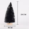 15/25cm Mini Christmas Tree Fake Pine Trees DIY Photo Prop for Home Decoration 2025 New Year Gift  DIY Craft Desktop Xmas Decor