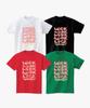 Tijeoteu Mega Lucky Cotton Short Sleeve T-Shirt 4 Colors (Red, Green, White, Black)