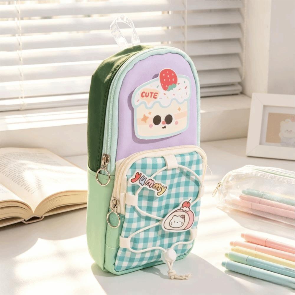 Large Capacity Pen Bag Simple Design Pencil Box Mini Pencil Case  Schoolbag