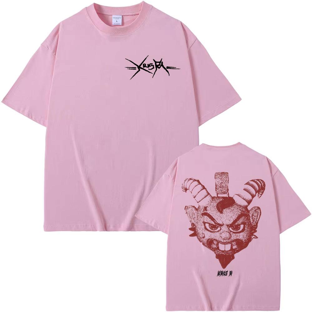 Rapper Kris R Ec Trap De Medallo Album Graphic TShirt Men Women Harajuku Vintage Classic Tshirts Oversized Short Sleeve T Shirt