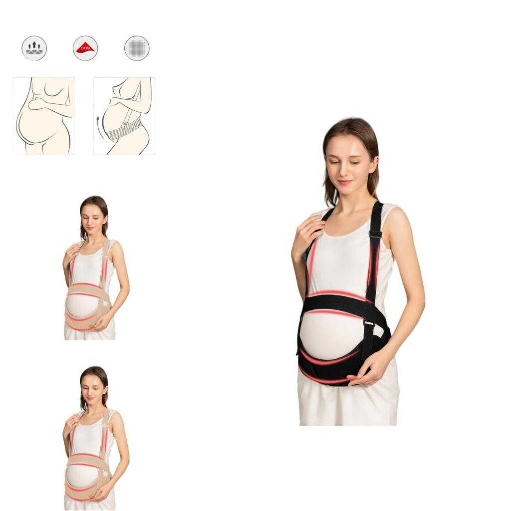 Pregnancy Belly Support Band With Hip Pain Relief
