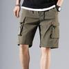 Men Shorts Outdoor Wear-Resistant Cargo Shorts Quick Dry Multi-pocket Plus Size Bottoms