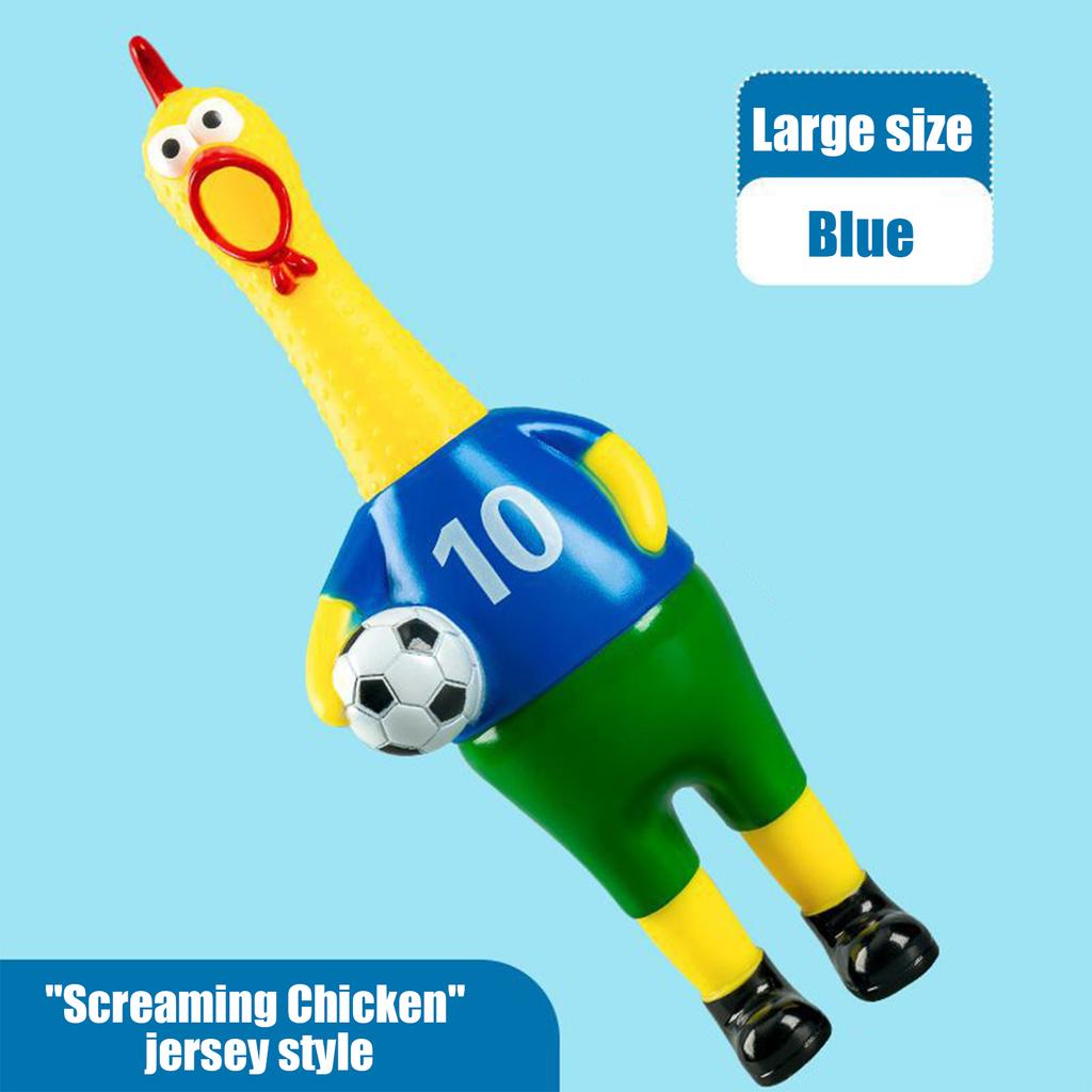 Creative Prank Football Squeaky Chicken Internet-Famous Chicken Funny Gift Squeaky Toy Prank Toy
